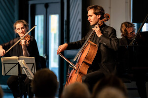 Het Van Baerle Trio speelde Mozart en Boulanger.