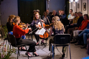 Helikon Quartet in Fort Nigtevecht. Foto: Ben Houdijk