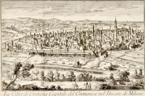 Cremona, gravure Salmon Tommaso, circa 1750